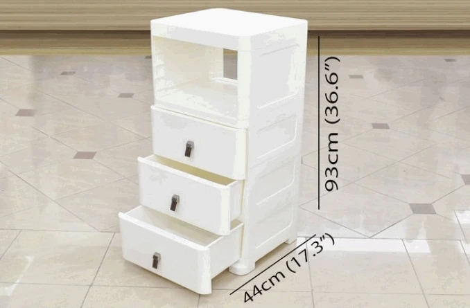 Gavetero Plastico LHC-7642- WHT's foto | CasaViva+ |  BizneCubano