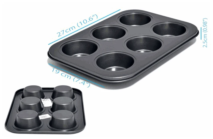 Molde para Muffins BP-2040's foto | CasaViva+ |  BizneCubano
